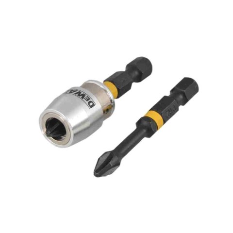 Dewalt Końcówka Udarowa Ph2X50 /2Szt. +Uchwyt Magnetyczny Extreme Impact Torsion Dt70536T-Qz