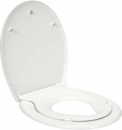 FALA DESKA WC WOLNOOPADAJĄCA Z NAKŁADKĄ DLA DZIECI 2w1, WYPINANA PP-O TOYA