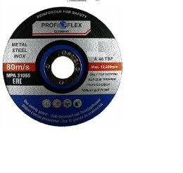TARCZA DO CIĘCIA METALU 125 x 1,2 x 22,2mm PROFI SILVER