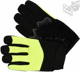 YATO RĘKAWICE ROBOCZE Z SYNTETYCZNEJ SKÓRY AMARA ZE WZMOCNIENIAMI ,OBSŁUGA SMARTFONA ROZM. 9 YATO