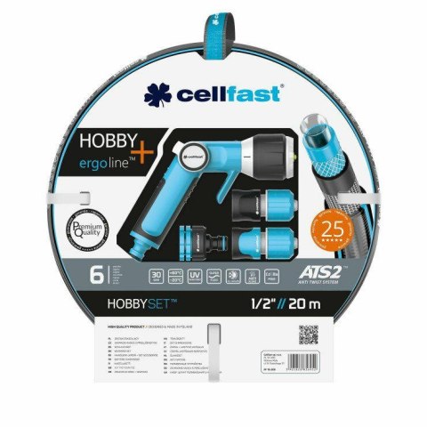 CELLFAST ENERGO ZESTAW ZRASZAJĄCY HOBBY 1/2"20m CELLFAST