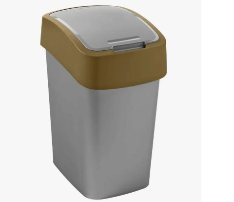 CURVER KOSZ NA ŚMIECI FLIP BIN 10L /BRĄZOWY CURVER/KETER