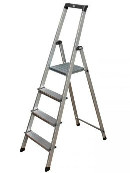 KRAUSE DRABINA SOLIDY ALUM. 4 STOPNIE KRAUSE