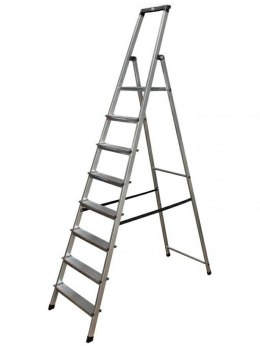 KRAUSE DRABINA SOLIDY ALUM. 8 STOPNI KRAUSE