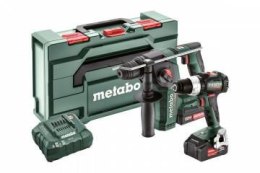 METABO ZESTAW COMBO 18V 2.5.2 (BS 18 LT BL + BH 18 LTX BL) 2,0+4,0Ah +METABOX METABO