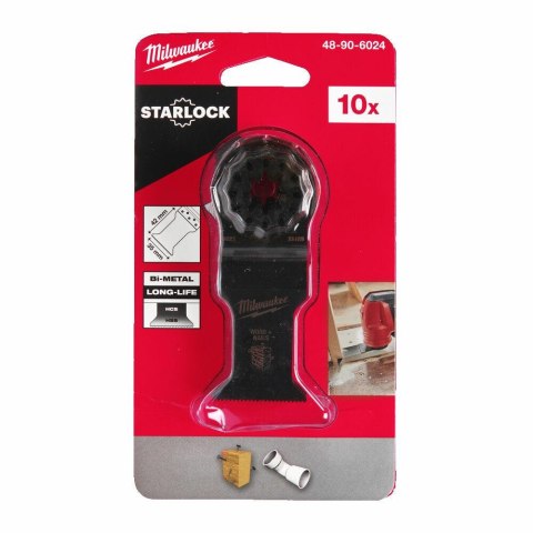 MILWAUKEE MT BRZESZCZOT BIMETALOWY 35 x 42mm DO CIĘCIA WGŁĘBNEGO /10szt. MILWAUKEE