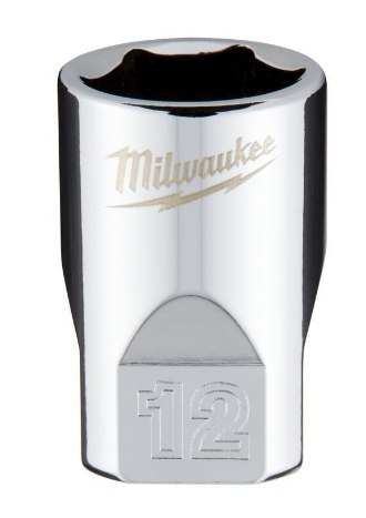 MILWAUKEE NASADKA 1/4" KRÓTKA 12 mm MILWAUKEE