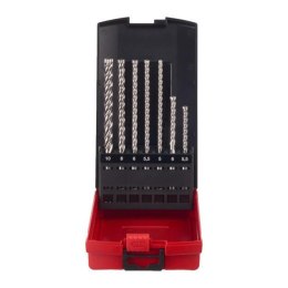 MILWAUKEE WIERTŁA SDS KWADRAT 4-OSTRZOWE KPL.7 elem. MILWAUKEE