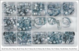 YATO OBEJMY ZACISKOWE Z USZAMI 175szt. YATO