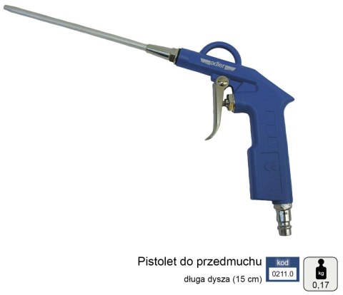 ADLER PISTOLET DO PRZEDMUCHIWANIA 15cm ADLER