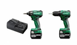 HIKOKI ZESTAW 18V KC18DD WAZ (DS18DD + WH18DD) 2x5,0Ah HSC HIKOKI