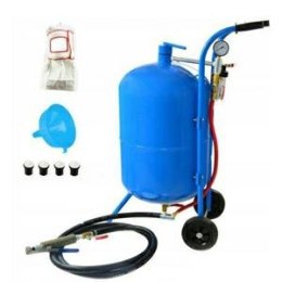 PIASKARKA SYFONOWA 76L MOBILNA Z LEJKIEM /UW URZĄDZENIA WARSZTATOWE