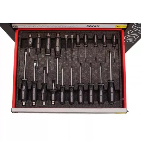 ROOKS WÓZEK WARSZTATOWY + 235szt. NARZĘDZI OK-01.3004 ROOKS