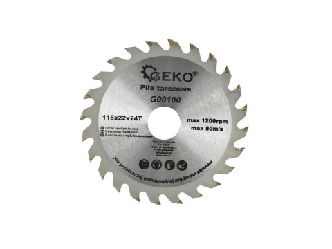 Tarcza do drewna 115x22x24T(200)