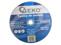Tarcza do metalu 230x2,5x22,2 GEKO (25/50/100)