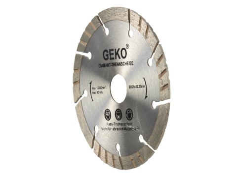 Tarcza diam.125mm szara-laser (100)