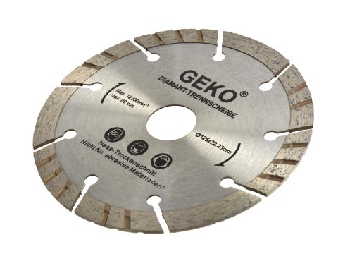 Tarcza diam.125mm szara-laser (100)