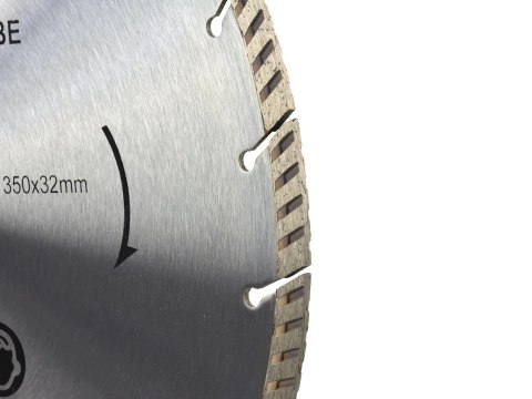 Tarcza diam. 350mm x 32mm LASER-szara(10)