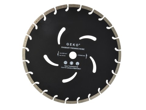 Tarcza diamentowa czarna 350x10x25,4mm GEKO (10)