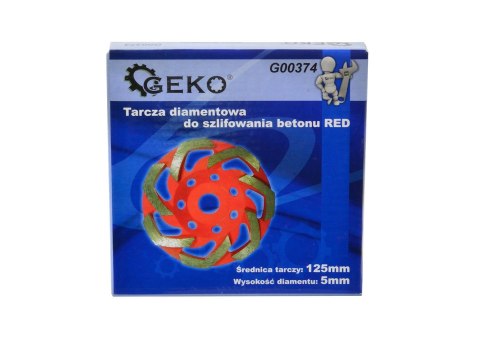 Tarcza diamentowa do szlifowania betonu RED 125mmx5mm (50)