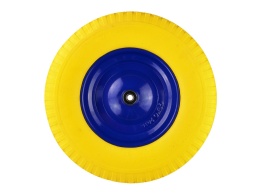 Koło do taczki 4.00-8 pełne Flower/żółte(5)