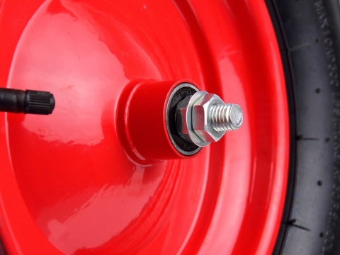 Koło do taczki 4.00-8/2PR/czerwona felga/(1)