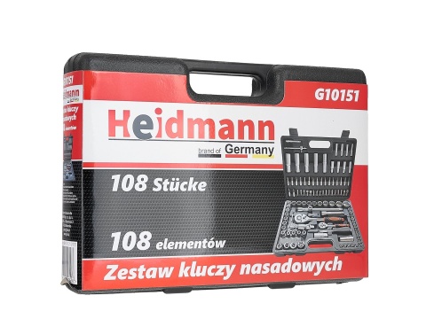 Kpl.kluczy nas.108el. 1/4",1/2",torx,typ H(4)