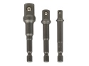 Kpl. redukcji do nasadek wkrętarki 1/4" 3/8" 1/2"(25/100)