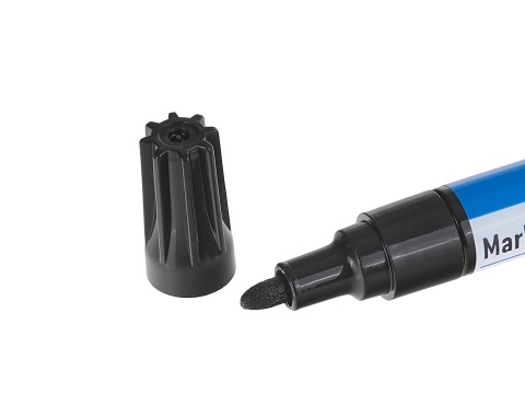 Marker olejowy permanentny czarny (25/500)