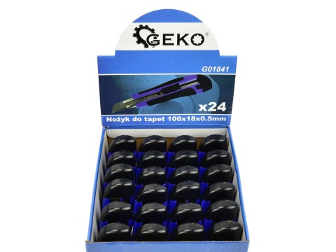 Nożyk do tapet 100x18x0.5mm typ nr.1 (24/144)