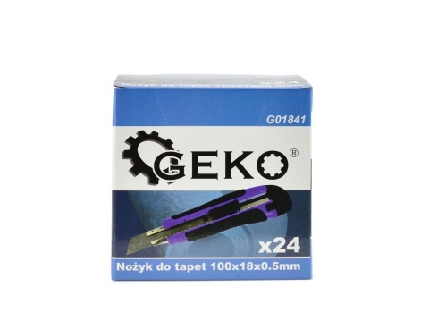 Nożyk do tapet 100x18x0.5mm typ nr.1 (24/144)