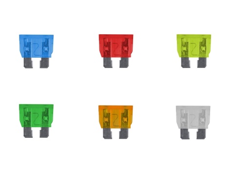 Zestaw bezpieczników samochodowych 120szt.(20)