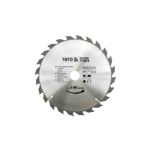 Yato Piła Tarczowa Widiowa 250X30Mm 24T Yt-6070