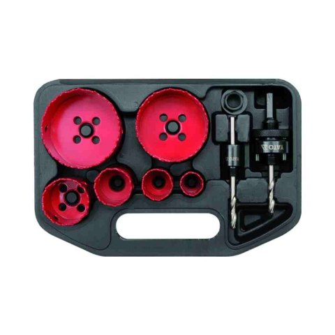 Yato Zestaw Otwornic Bimetalowych 8 Elem. 22-73Mm Yt-3380