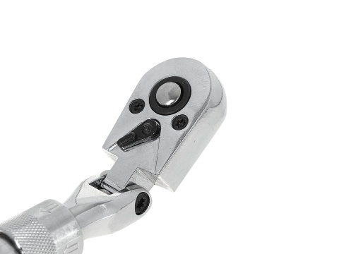 Grzechotka łamana teleskopowa 1/4" 210-278mm 72T CrV (60)