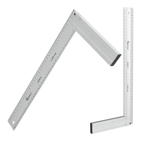 Kątownik stolarski budowlany 400mm ALU (60)