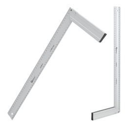 Kątownik stolarski budowlany 500mm ALU (60)