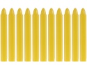 Kreda wodoodporna do opon żółta 12x110mm - zestaw 10szt. (12/120)