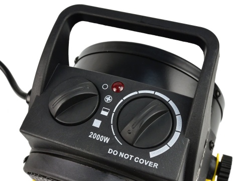 Nagrzewnica elektryczna ceramiczna 2KW (6)