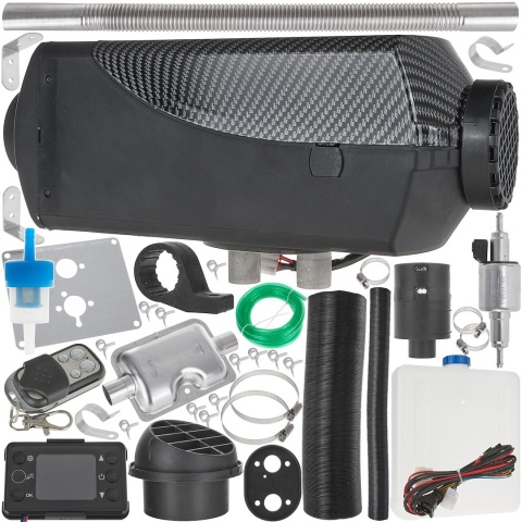 Nagrzewnica samochodowa - ogrzewanie postojowe na olej napędowy 12V 2KW (1)