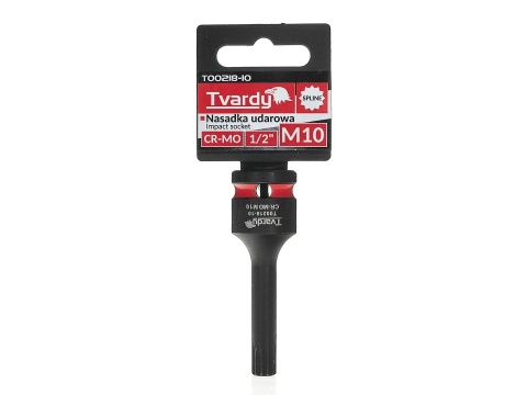 Nasadka udarowa SPLINE 1/2" M10 CR-MO (10/100)