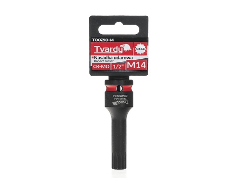 Nasadka udarowa SPLINE 1/2" M14 CR-MO (10/100)