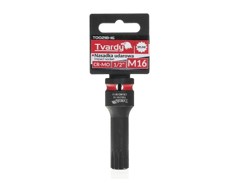 Nasadka udarowa SPLINE 1/2" M16 CR-MO (10/100)