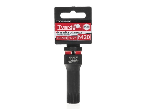 Nasadka udarowa SPLINE 1/2" M20 CR-MO (8/80)
