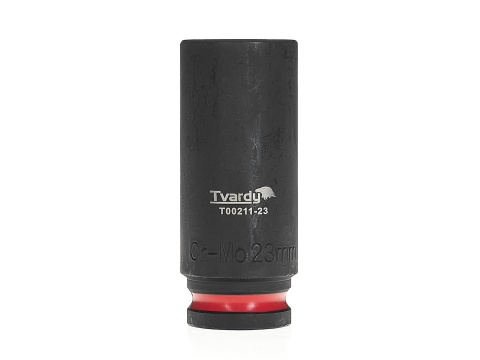 Nasadka udarowa długa 1/2" 6-kąt 23mm CR-MO (6/36)