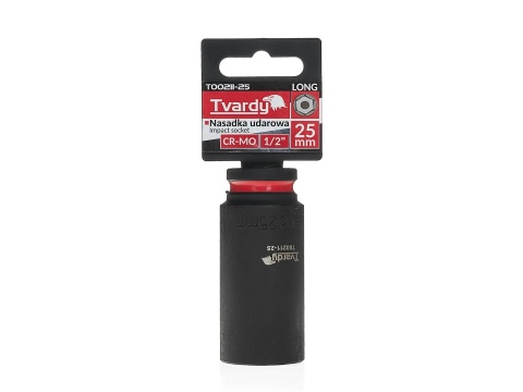 Nasadka udarowa długa 1/2" 6-kąt 25mm CR-MO (6/36)