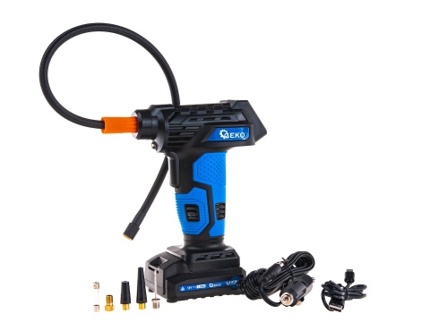 Pompka - kompresor akumulatorowy 12V LCD (0,2-10,3 BAR) (20)