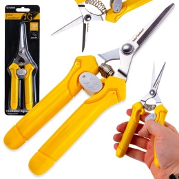 Sekator ogrodniczy - nożyczki proste z ostrzem mijającym 185mm ERGO-TPR (12/120)