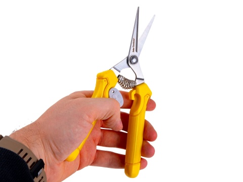 Sekator ogrodniczy - nożyczki proste z ostrzem mijającym 185mm ERGO-TPR (12/120)