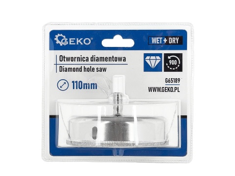 Wiertło koronowe diamentowe do gresu 110mm (50)